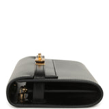 Hermes Kelly Wallet To Go Rock Black Box Gold Hardware - Thumbnail View 5