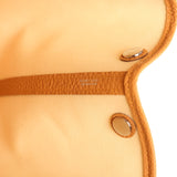 Hermes Garden Party 30 Beton Toile Militaire Canvas and Biscuit Negonda Palladium Hardware - Thumbnail View 8