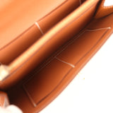 Pre-owned Hermes Kelly Wallet To Go Gold Evercolor Gold Hardware - Thumbnail View 10