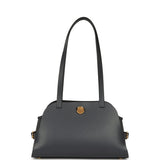 Hermes Tablier Sellier Ardoise Vache Hunter, Swift and Toile Militaire Palladium Hardware - Thumbnail View 6