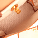 Hermes Herbag Zip PM 31 Fauve Vache Hunter and Ecru-Beige Criss Viking Canvas Gold Hardware - Thumbnail View 12