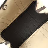Hermes Garden Party 30 Beton Toile Officier Canvas and Black Negonda Palladium Hardware - Thumbnail View 7