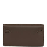Hermes Kelly Wallet To Go Ecorce Epsom Gold Hardware - Thumbnail View 4