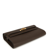 Hermes Kelly Wallet To Go Ecorce Epsom Gold Hardware - Thumbnail View 3
