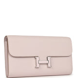 Hermes Constance Wallet To Go Mauve Pale Epsom Lacquered Palladium Hardware - Thumbnail View 2