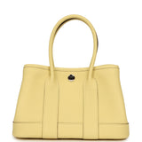 Hermes Garden Party Neo 23 Jaune Poussin Togo Palladium Hardware - Thumbnail View 4