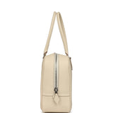 Hermes Plume 28 Bag Craie Swift Palladium Hardware - Thumbnail View 3
