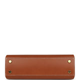 Hermes Tablier Sellier Fauve Vache Hunter, Gold, Ecru-Beige Swift and Toile H Gold Hardware - Thumbnail View 6