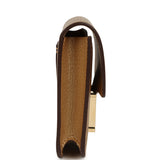 Hermes Constance Slim Wallet Dore Chevre Chamkilight Permabrass Hardware - Thumbnail View 3
