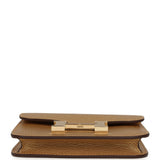 Hermes Constance Slim Wallet Dore Chevre Chamkilight Permabrass Hardware - Thumbnail View 6