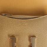 Hermes Constance Slim Wallet Dore Chevre Chamkilight Permabrass Hardware - Thumbnail View 8