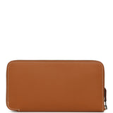 Hermes Silk'In Classique Long Wallet Gold Epsom Palladium Hardware - Thumbnail View 4
