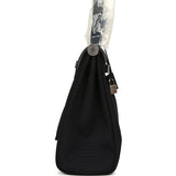 Hermes Herbag Zip 31 PM Black Military Canvas & Vache Hunter Palladium Hardware - Thumbnail View 3