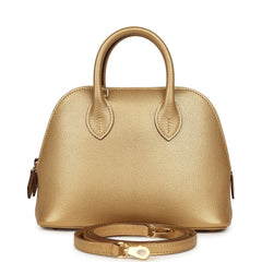 Hermes 1923 Bolide Mini Dore Chevre Chamkilight Permabrass Hardware
