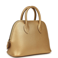 Hermes 1923 Bolide Mini Dore Chevre Chamkilight Permabrass Hardware