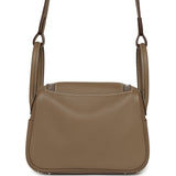 Hermes Mini Lindy II Etoupe Swift Palladium Hardware - Thumbnail View 4