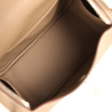 Hermes Mini Lindy II Etoupe Swift Palladium Hardware - Thumbnail View 9