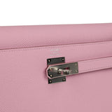 Hermes Kelly Elan Mauve Sylvestre Epsom Palladium Hardware - Thumbnail View 7