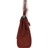 Hermes Herbag Zip 31 PM Rouge H Military Canvas and Vache Hunter Palladium Hardware - Thumbnail View 3