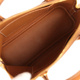 Pre-owned Hermes 1923 Bolide 25 Gold Epsom Gold Hardware - Thumbnail View 8