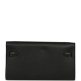 Hermes Kelly Wallet To Go Black Epsom Gold Hardware - Thumbnail View 5
