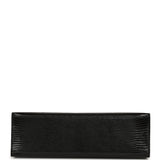 Hermes Kelly Pochette Black Varanus Niloticus Lizard Palladium Hardware - Thumbnail View 6