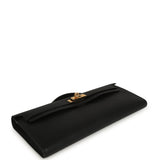 Hermes Kelly Cut Black Swift Gold Hardware - Thumbnail View 3