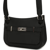 Hermes Jypsiere Mini Black Swift Palladium Hardware - Thumbnail View 5