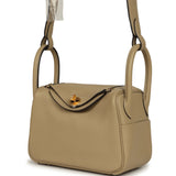 Hermes Mini Lindy II Trench Verso Clemence Gold Hardware - Thumbnail View 5