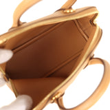 Pre-owned Hermes 1923 Bolide Mini Biscuit Evercolor Gold Hardware - Thumbnail View 8