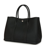 Hermes Garden Party 30 Black Negonda Palladium Hardware - Thumbnail View 5