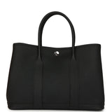 Hermes Garden Party 30 Black Negonda Palladium Hardware - Thumbnail View 4