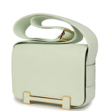 Hermes Geta Vert Fizz Chevre Mysore Gold Hardware - Thumbnail View 5