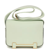 Hermes Geta Vert Fizz Chevre Mysore Gold Hardware - Thumbnail View 4