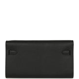 Hermes Kelly Wallet To Go Black Epsom Gold Hardware - Thumbnail View 4