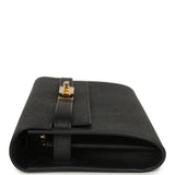 Hermes Kelly Wallet To Go Black Epsom Gold Hardware - Thumbnail View 5