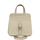 Hermes Mini Halzan Craie Swift Palladium Hardware - Thumbnail View 6