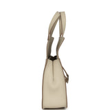 Hermes Mini Halzan Craie Swift Palladium Hardware - Thumbnail View 4