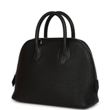 Hermes 1923 Bolide Mini Black Chevre Mysore Palladium Hardware - Thumbnail View 5