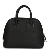 Hermes 1923 Bolide Mini Black Chevre Mysore Palladium Hardware - Thumbnail View 4