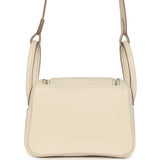 Hermes Mini Lindy II Craie Clemence Gold Hardware - Thumbnail View 4