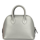 Hermes 1923 Bolide Mini Argent Chevre Mysore Palladium Hardware - Thumbnail View 4