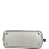 Hermes 1923 Bolide Mini Argent Chevre Mysore Palladium Hardware - Thumbnail View 6