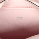Hermes Mini Plume 21 Bag Rose Darling Chevre Palladium Hardware - Thumbnail View 9