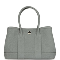 Hermes Garden Party Neo 23 Gris Pantin Negonda Palladium Hardware