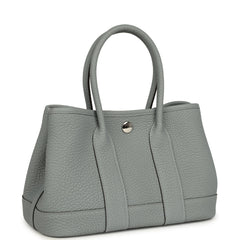 Hermes Garden Party Neo 23 Gris Pantin Negonda Palladium Hardware