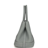 Hermes Garden Party Neo 23 Gris Pantin Negonda Palladium Hardware - Thumbnail View 4