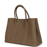 Hermes Garden Party 30 Etoupe Negonda Palladium Hardware - Thumbnail View 5