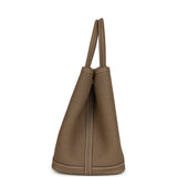 Hermes Garden Party 30 Etoupe Negonda Palladium Hardware - Thumbnail View 3
