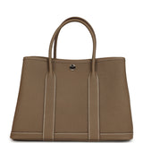 Hermes Garden Party 30 Etoupe Negonda Palladium Hardware - Thumbnail View 4